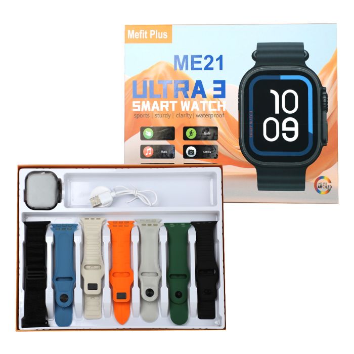 MEFIT UltraView ME21 Smart Watch – Advanced Fitness & Lifestyle Companion