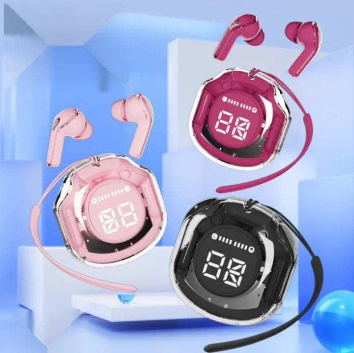 Air 31 Wireless Earbuds Transparent Bluetooth 5.3,