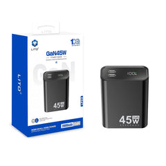 LITO LP02 20000mAh 45W Mini Fast Charging Power Bank for iPhone & Laptop